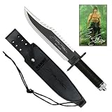 Rambo II Survival Knife Signature Series Stallone Autograph First Blood Part II