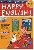 cover of Happy English ! 7-8 ans : Je découvre l'anglais au CE1 (1CD audio)