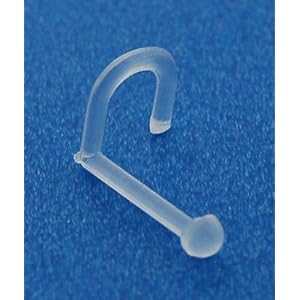 Clear Nose Screw Retainer Dome 18g