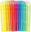 Party Favors 12/Pkg-Alphabet Rulers
