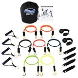 Bodylastics 19-Piece Strong Man Quick-Clip Resistance Band System