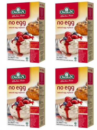 (4 PACK) - Orgran - No Egg (Egg Replacer) | 200g | 4 PACK BUNDLE