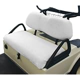 Classic Accessories Fairway Golf Car Fleece Seat Cover Fits golf car Bench Seats