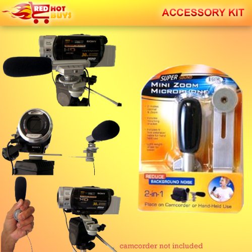 DIGITAL MICROPHONE F/ CANON HF-10 HF-100 HV30 HV20 HG10