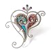 Paisley Heart Pin from the Artazia Collection #051 HP