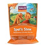 Halo Spot's Stew Natural Dry Dog Food, Puppy, Wholesome Chicken Recipe, 10-Pound Bag