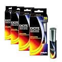 LIFESTYLES Excite Sensual Gel Pers.Lubricant - Four 0.5 oz pump bottles