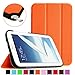 Fintie Samsung Galaxy Note 8.0 Case Cover - Ultra Slim Lightweight Stand Smart Shell with Auto Sleep/Wake Feature, Orange