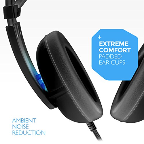 Sentey Gaming Headset Microphone Orbeat Black Gs4441 Audiophile Level