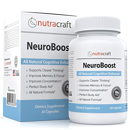 #1 Cognitive Support & Alertness Supplement - Natural Brain Enhancer for Alertness, Memory, Concentration & Focus with Ginkgo Biloba, St Johns Wort, Phosphatidylserine & Acetyl L-Carnitine - 30 Capsules