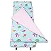 Wildkin Kids Original Nap Mat – Cozy Kids Sleep Mat with Pillow, Ideal for School & Travel - Birdie