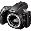 Sony Alpha SLTA55V DSLR with Translucent Mirror Technology (Camera Body only) (Black)