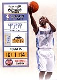 2010 11 Playoff Contenders Plates & Patches Basketball Card # 18 Chauncey Billups Denver Nuggets In a Protective Screwdown Display Case!