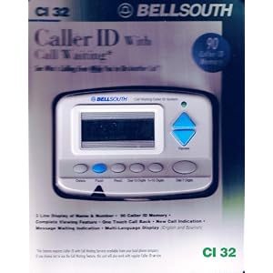 CALLER ID WITH CALL WAITING BELL SOUTH CI32 by BellSouth