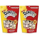 Dingo Mini Bones 21-Pack Value Bag, 9-Ounce (Pack of 2) 42 Bones total