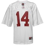 Nike Alabama Crimson Tide #14 Preschool White Replica Football Jersey