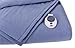 Soft Heat Luxury Micro-Fleece Low-Voltage Electric Heated Throw, Slate Blue