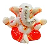 ManeKo Hindu God Idol Marble Ganesha Temple Showpiece for Car Dashboard RS.175.00 (56.00% Off) - Amazon
