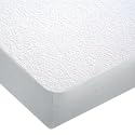 Comfort Shield Terry Waterproof Mattress Protector, White, Twin