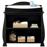 Savanna Bella Changing Table - Black - Black