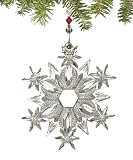 Waterford Crystal 2008 Snow Crystals Pierced Ornament