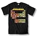 Star Wars Periodic Table Crew Adult Black T-shirt