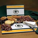 Green Bay Packers Glass Cutting Board Set
