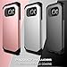 Galaxy S7 Edge Case, E LV S7 Edge (SHOCK PROOF DEFENDER) Case Cover - Three Pieces Interchangeable Armor Hybrid case Bundle for Samsung Galaxy S7 Edge - [SILVER/GUNMETAL/ROSE GOLD]
