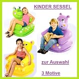 Produkt-Bild: Intex Kindersessel Sessel aufblasbar Frosch ,Nilpferd oder B&auml;r