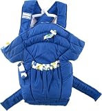 Luvable Friends Deluxe Soft Baby Carrier, Blue