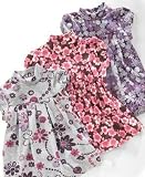 BCX Littl Girl Mock Neck Babydoll