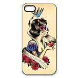 Zombie Snow White hard case cover skin for iphone 5, Snow White eat apple hard case cover skin for ipohone 5