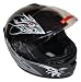 Produkt-Bild: Integralhelm Black Devil, mit auswechselbarem Visier und herausnehmbaren Wangenpolster in Gr.L ( 59-60 cm )