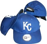 Kansas City Royals Blue Low Profile Snapback Adjustable Plastic Snap Back Hat / Cap Small/Medium