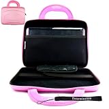 51NlzULFIvL. SL160  Kroo Pink Cube Case Carrying Bag Sleeve for Acer Aspire One AOD150  1165 1920 1577 1669 Black Blue 8.9 inch 10.1 inch Netbook Case + Determination Hand Strap