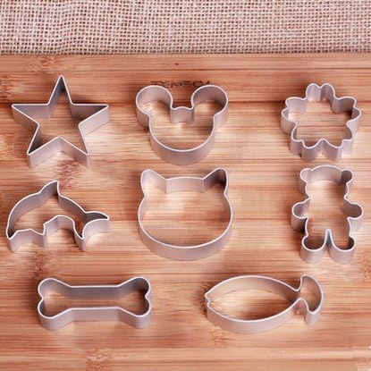 Lani Ang 8pcs DIY Fondant Cake Biscuit Cookies Cutters Cookie Pastry Mold Mould Cake Decorating Tool for Kids