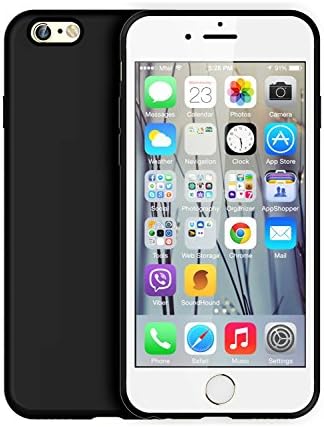SKY SERVICE® Soft Case for iPhone 6 4.7" (Black)