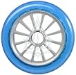 YAK Scooter Wheel 125mm Silver/Blue