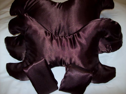 Save My Face Pillow Value Set in Satin Chocolate Color