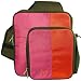 O Yikes Slingback Diaper Bag - Tangerine/ Raspberry