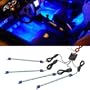 4pc. Blue LED Interior Underdash Lighting Kit