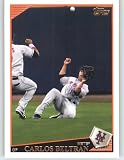 2009 Topps Baseball Card # 550 Carlos Beltran - New York Mets - Shipped In Protective Screwdown Display Case!