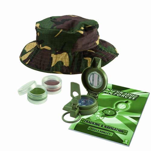 Hm Armed Forces Field Mission Set (compass/cap/face Paint) Picture