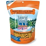 Natural Balance Sweet Potato and Fish Formula Dog Treats, 8-Ounce Bag