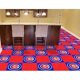 Chicago Cubs MLB Team Logo Carpet Tiles