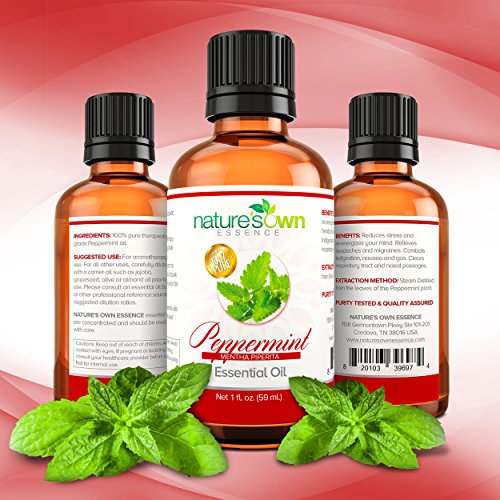 Real Peppermint Essential Oil :: Pure Undiluted (1oz)