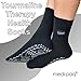 Dr Comfort No Show Unisex Unisex Socks - Black - X-Large