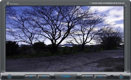 車載専用設計 新品即納 7インチタッチパネル2DINDVD Divx SD対応!!