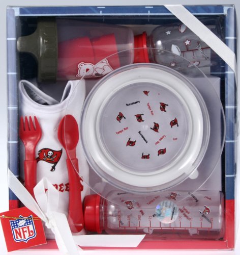 Tampa Bay Buccaneers NFL Football Newborn Baby Necessities Gift Set