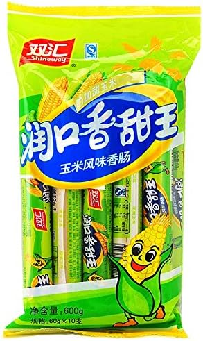 DD2 Childhood Snacks ShuangHui Sweet Corn Ham Sausage (600g /Pack)